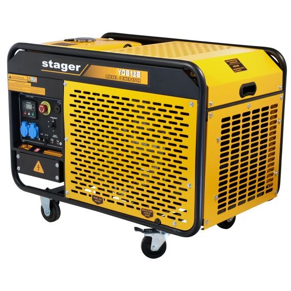Generator Open Frame YDE12E 10kW Monofazat Diesel Pornire La Cheie