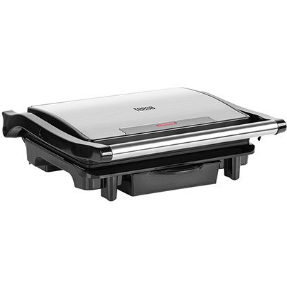 Grill Electric TSA3232 PANINI Placi Antiaderente 1500W Argintiu/Negru