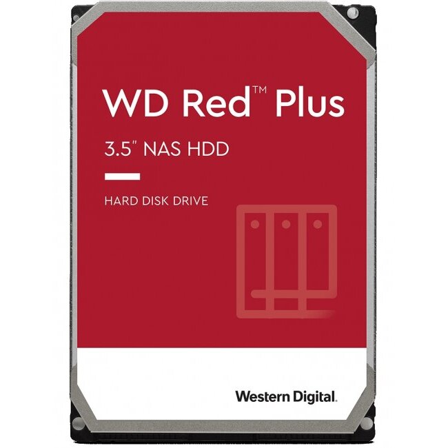 Hard Disk NAS Red Plus WD60EFPX 6TB 3.5inci SATA3 5400RPM 256MB