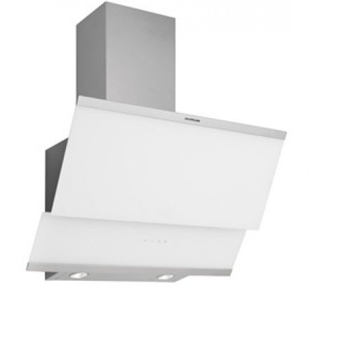 Hota decorativa 3420660701 Moderna Turbo Wh 60cm Sticla cu rama de inox  Putere de absorbtie 381m3/h Alb