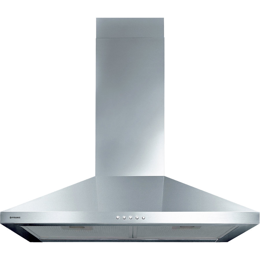 Hota Decorativa Square Chimney 3 viteze 1 motor Inox