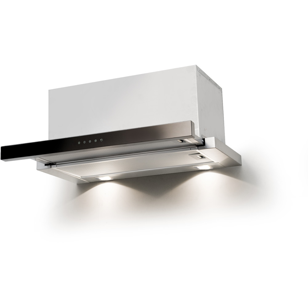 Hota incorporabila telescopica Design EMOTION Full Touch Control 90cm 1 motor 3 viteze 703mc/h Inox