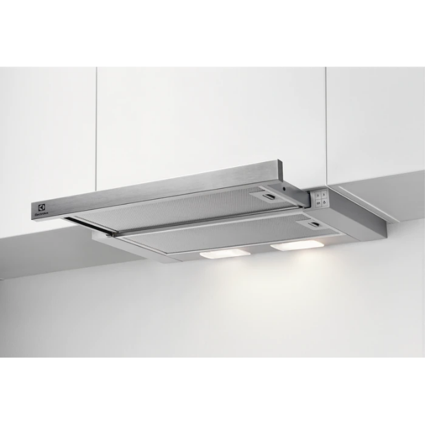 Hota Telescopica Incorporabila LFP326S Putere Absorbtie 410mc/h 1 Motor 60cm Gri