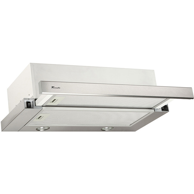 Hota telescopica incorporabila Storm 700(60) LED 1 motor 3 viteze Inox