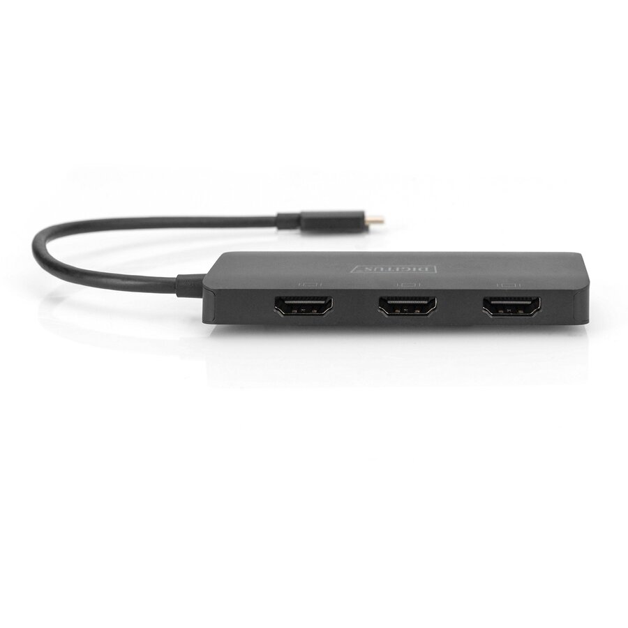 Hub USB 3-Port MST Video Hub, docking station (USB-C, 3x HDMI)
