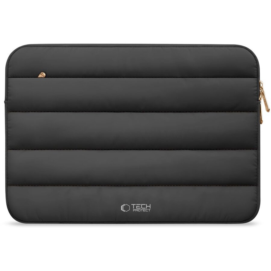 Husa Fluffy Compatibila cu Laptop 15/16Inch Negru