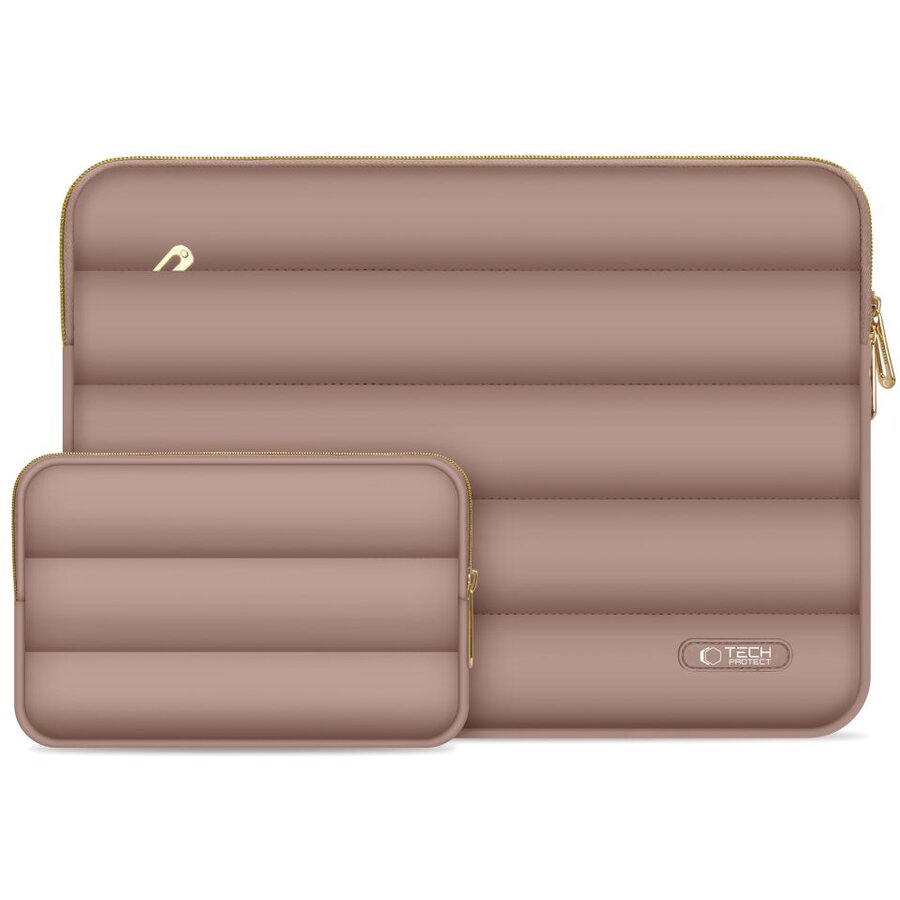 Husa Puffy Walnut pentru Laptop 15 - 16Inch Maro