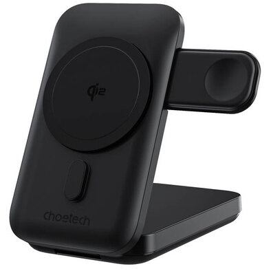 Incarcator 3w1 B750 10000mAh Qi2 Negru