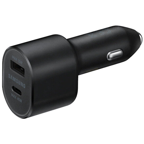 Incarcator Auto EP-L5300XBE 1x USB 1x USB-C Black Fast Charge Negru