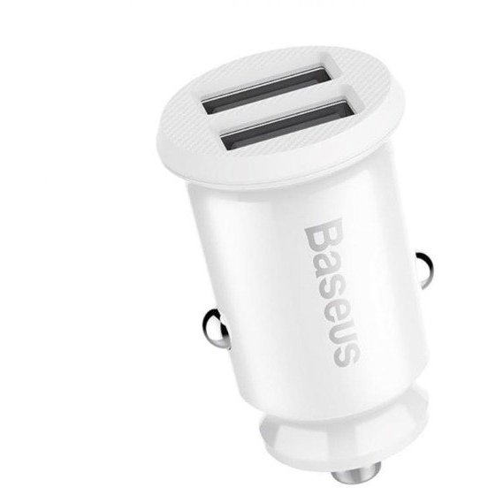 Incarcator Auto Grain CCALL-ML02 Dual USB 3.1A Maxim 10W Alb