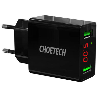 Incarcator C0028 2*USB-A Negru