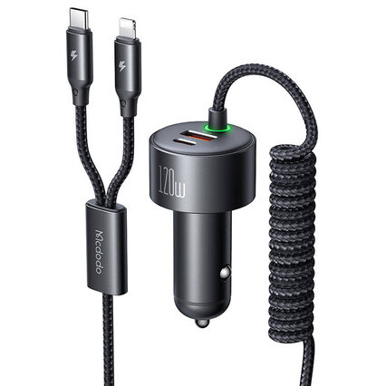 Incarcator CC-0370 USB-C Lightning 120W Negru