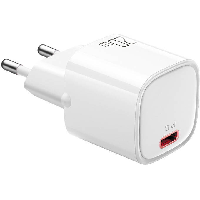 Incarcator CH-4020 Nano, USB-C, 20W, Alb