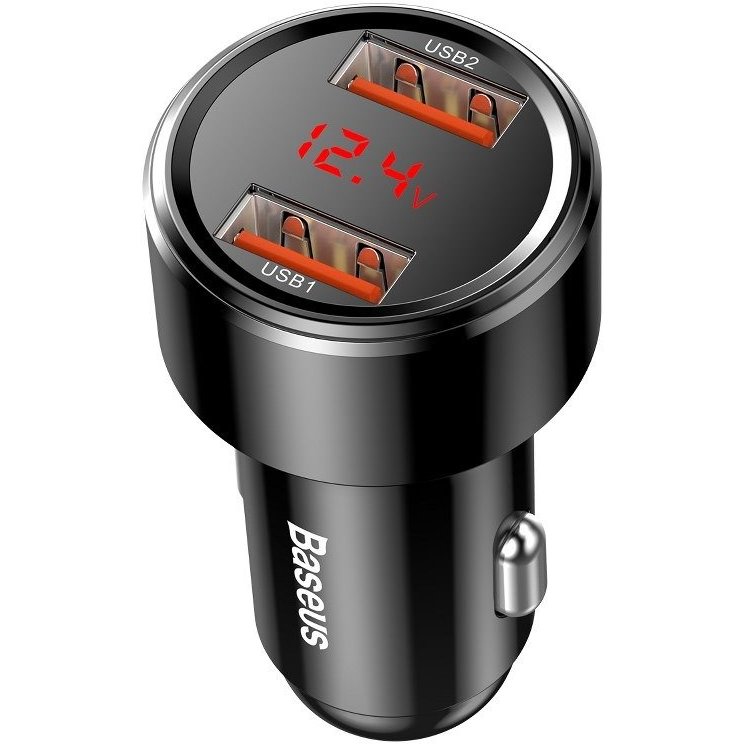 Incarcator auto CCMLC20A-01 Dual Magic Series Quick Charger output 6A 45W Black