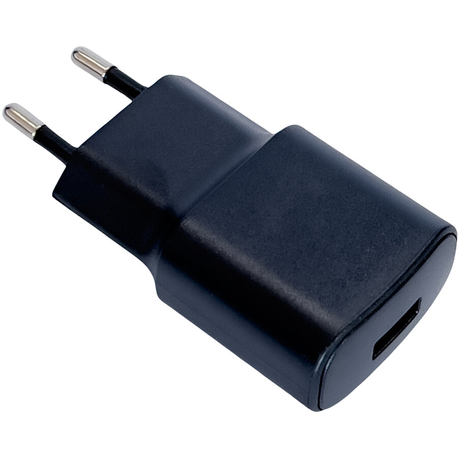 Incarcator Retea ES518-U050200XYE 10W (5V/2A) Port USB-A Fara Cablu Negru