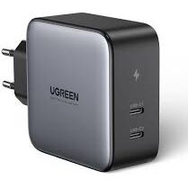 Incarcator Retea Nexode CD289 Quick Charge 45W GaN 2 x USB Tpe-C Negru