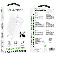 Incarcator Retea PD 25W 1xUSB Type-C Alb