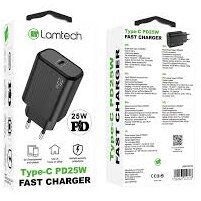 Incarcator Retea PD 25W 1xUSB Type-C Negru