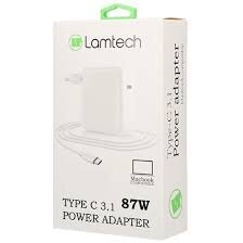 Incarcator Retea Type-C 3.1 87W 20.2V 4.3A Cablu 2m Alb