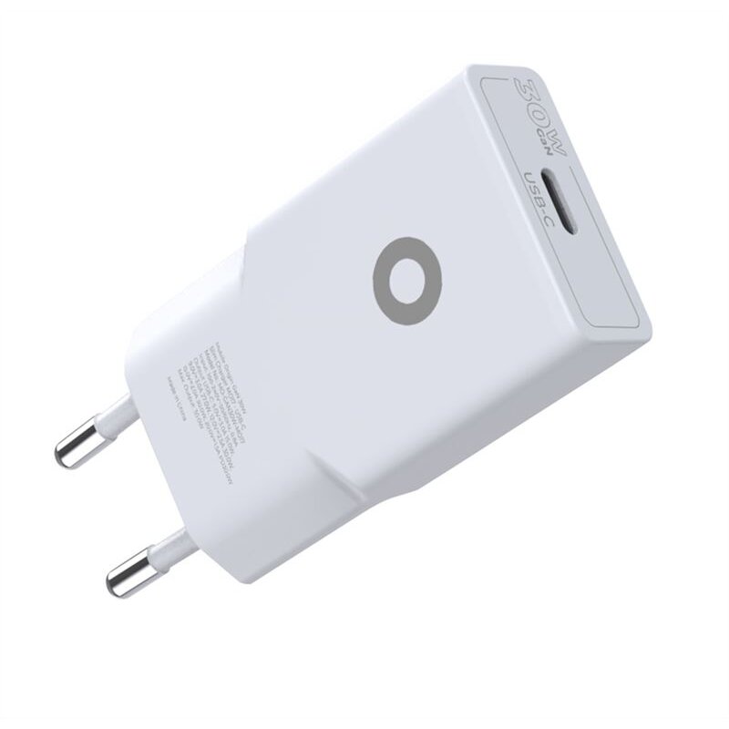 Incarcator Slim MO17, USB-C, 30W, Alb