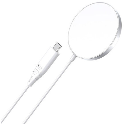 Incarcator T518 15W magnetic Inductiv Alb