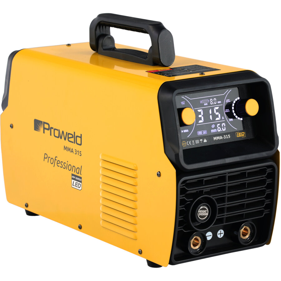 Invertor Sudare MMA 315 Puls  MMA Puls LiftTIG Galben/Negru