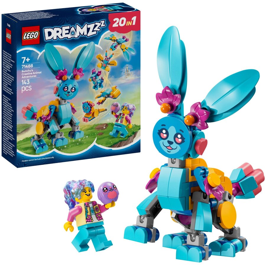 Jucarie 71488 DREAMZzz Bunchu's Creative Animal Adventures