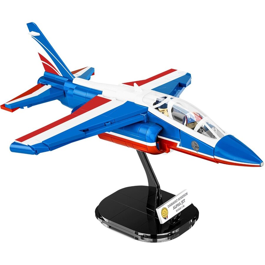 Jucarie Alpha Jet Patrouille de France, construction toy