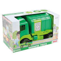 Jucarie Camionul De Gunoi 43 cm Verde