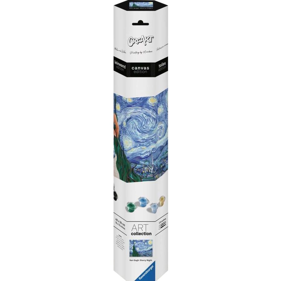 Jucarie CreArt ART Collection - Starry Night (Van Gogh), painting