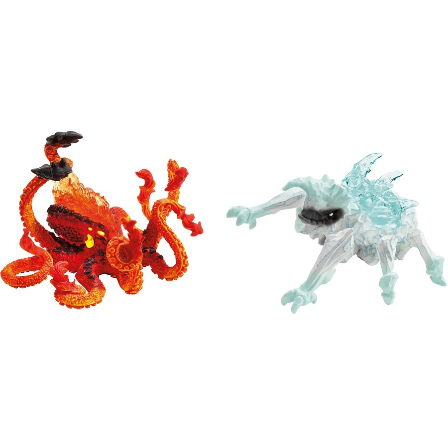 Jucarie Creatures Ice Beetle vs. Fire Octopus
