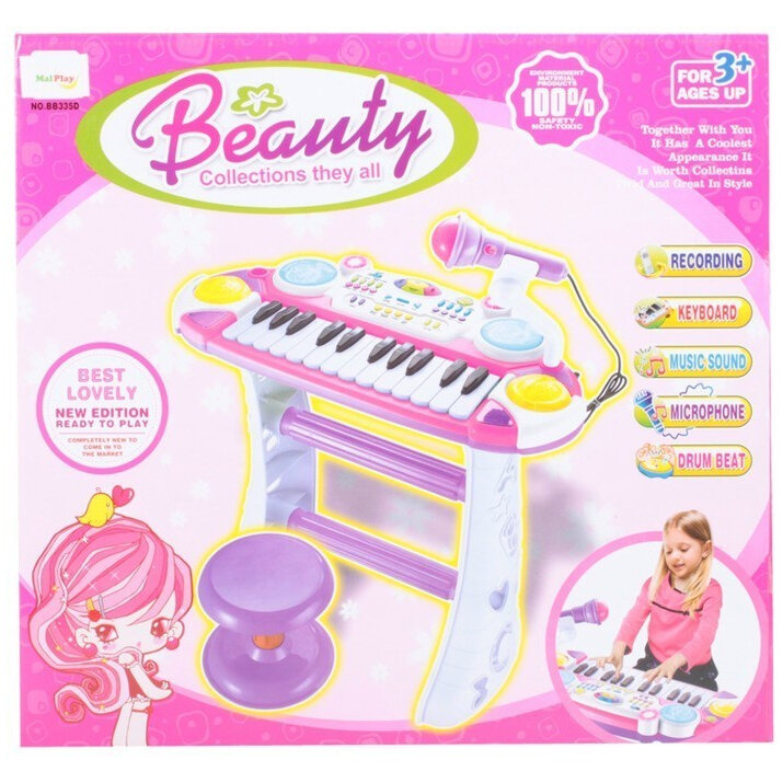 Jucarie Educativa Instrument muzical pianina electronica Pink