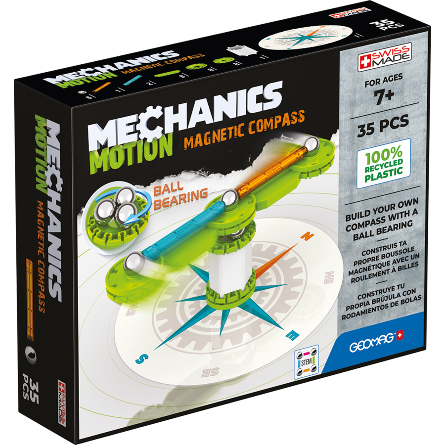 Jucarie Geomag Mechanics Motion 35buc 766 Multicolor