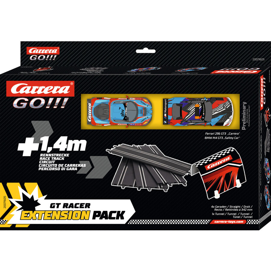 Jucarie GO!!! Extension Pack - GT Racer, racetrack