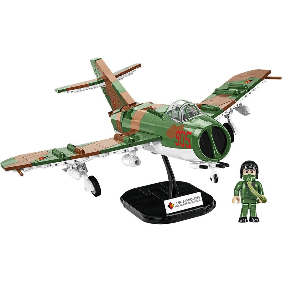 Jucarie Lim-5 ( MiG-17F ) East Germany Air Force, construction toy
