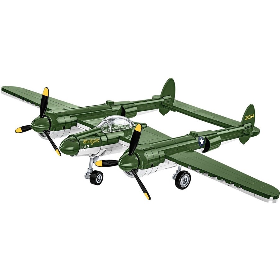 Jucarie Lockheed P-38 Lightning, construction toy