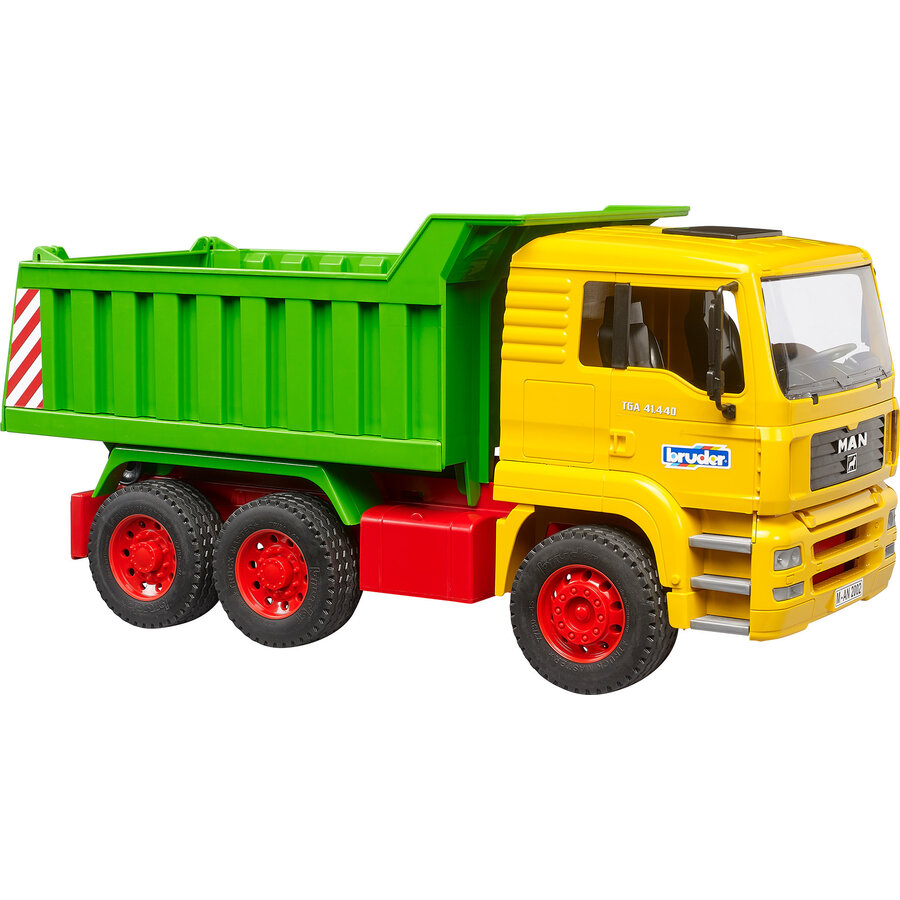 Jucarie MAN TGA truck with tipping body, toy vehicle
