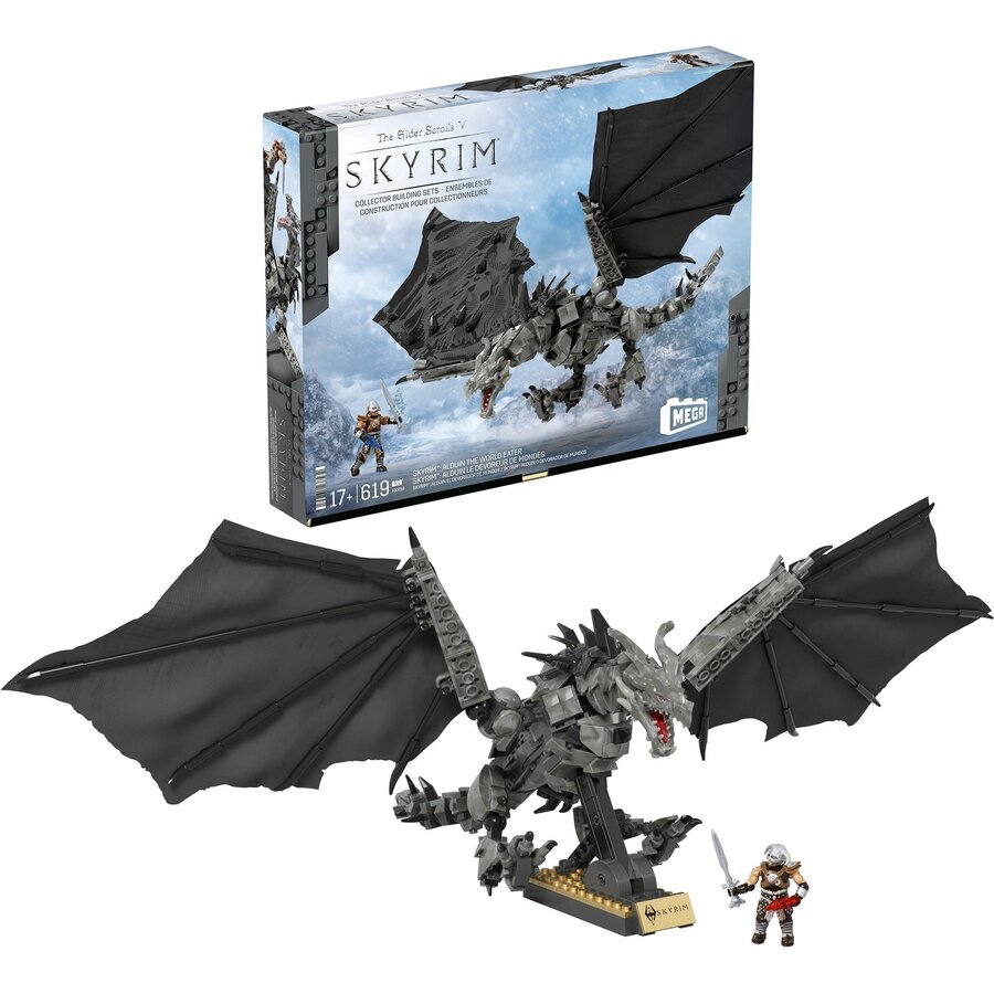 Jucarie MEGA Showcase Skyrim Set, Construction Toy
