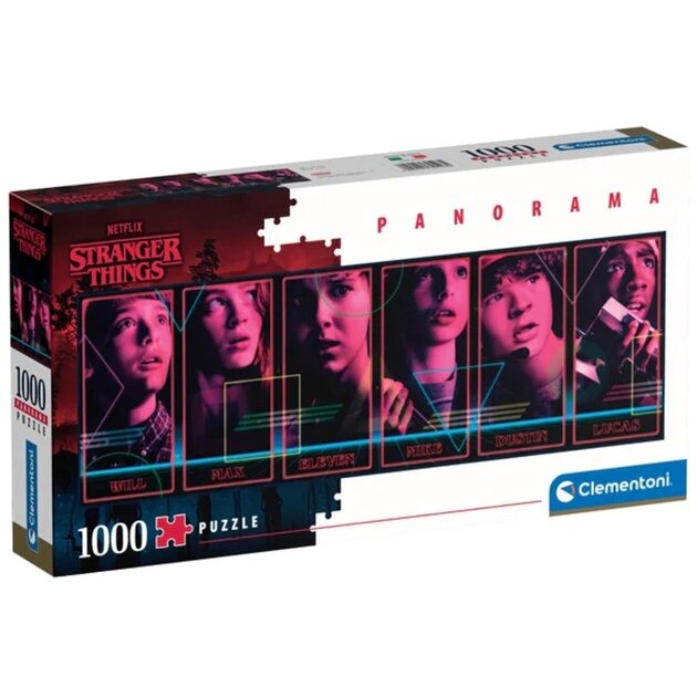 Jucarie Panorama - Netflix Stranger Things, Puzzle (1000 pieces)