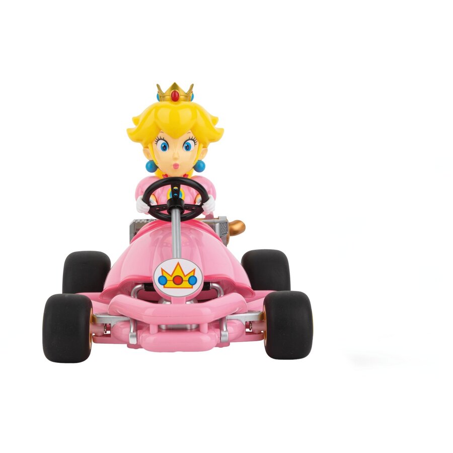 Jucarie RC 2.4GHz Mario Kart Pipe Kart, Peach