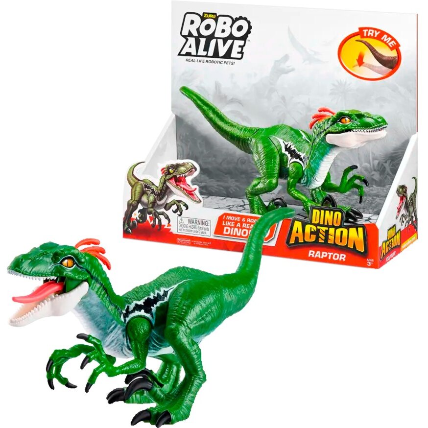 Jucarie Robo Alive Dino Action Raptor, toy figure