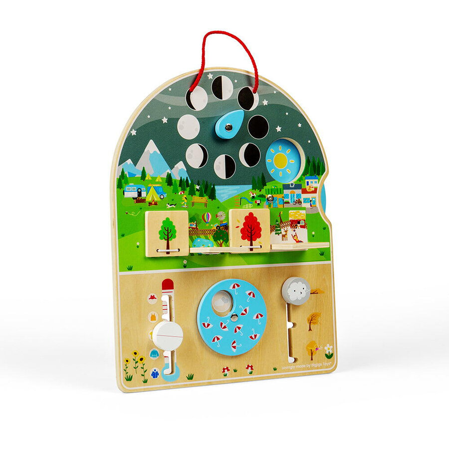 Jucarie Statie meteo din lemn