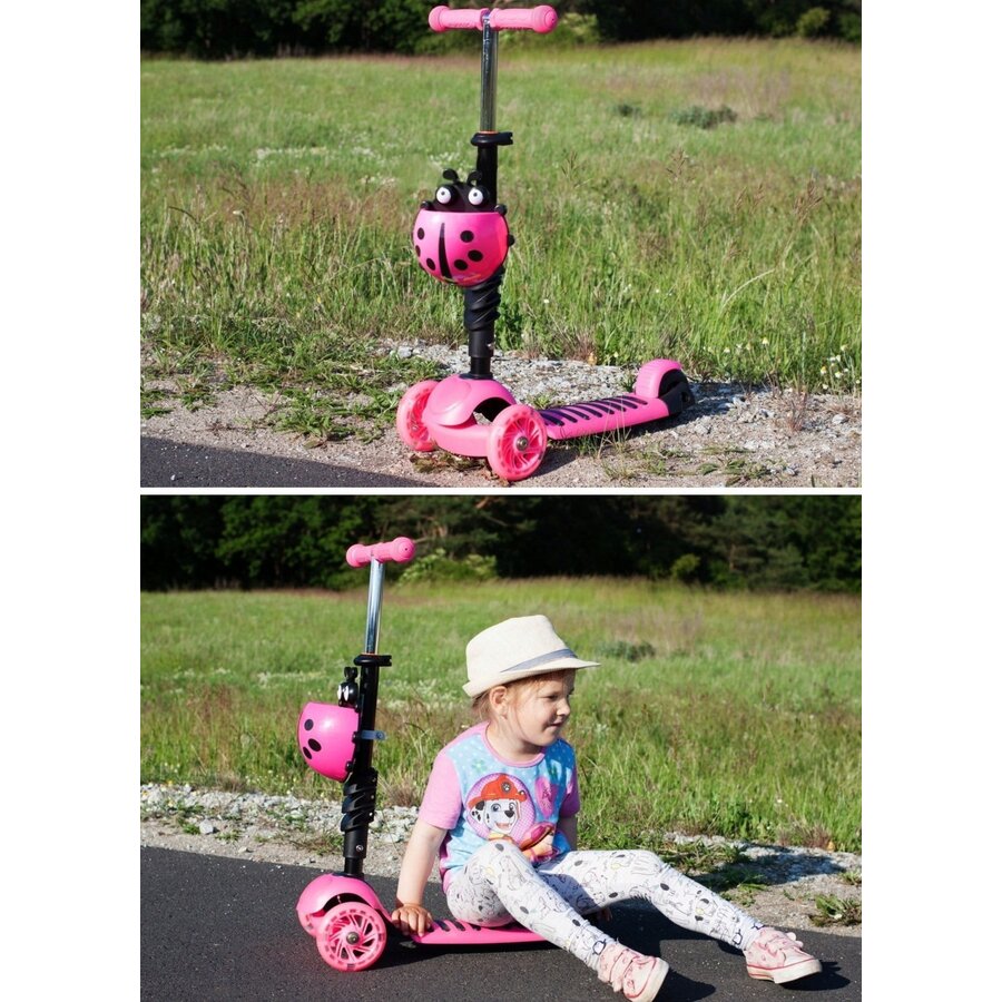 Jucarie Trotineta malplay buburuza Pink