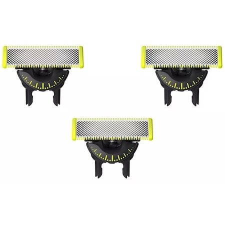 Kit Rezerva Aparat Ras Otel Inoxidabil Umed/Uscat 3 Lame Verde