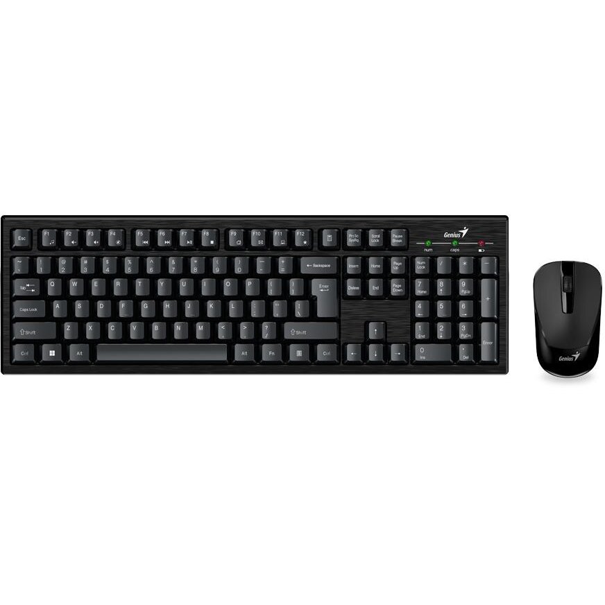 Kit Tastatura si Mouse KM-810 Wireless Negru
