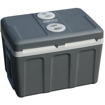 Lada Frigorifica Auto Camping CR 8061 Alimentare 12V DC sau 220V AC Capacitate 40L Gri