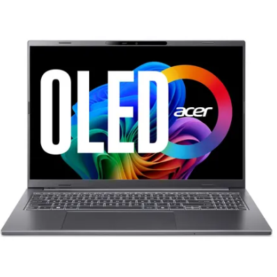 Laptop Aspire 16 AI OLED 16 inch Intel Core Ultra 7 256V 16GB 1TB SSD Free Dos Steel Gray
