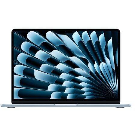 Laptop MacBook Air 13.6 inch Liquid Retina 2025 M4 10-Core 16GB 256GB PCie macOS Sky Blue