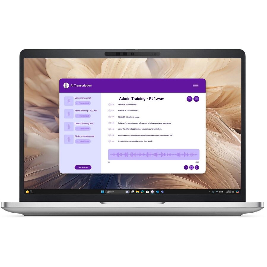 Laptop Pro 13 Plus FHD+ 13 inch Intel Core Ultra 7 268V 32GB 512GB SSD Windows 11 Pro Silver