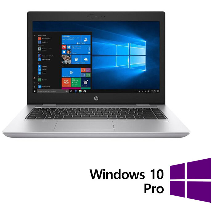 Laptop Refurbished ProBook 640 G5 FHD 14 inch Intel Core i5-8265U 8GB 256GB SSD Windows 10 Pro SIlver